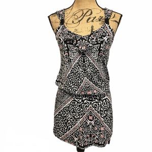 White House Black Market Tier Tunic Tank Top Shirt